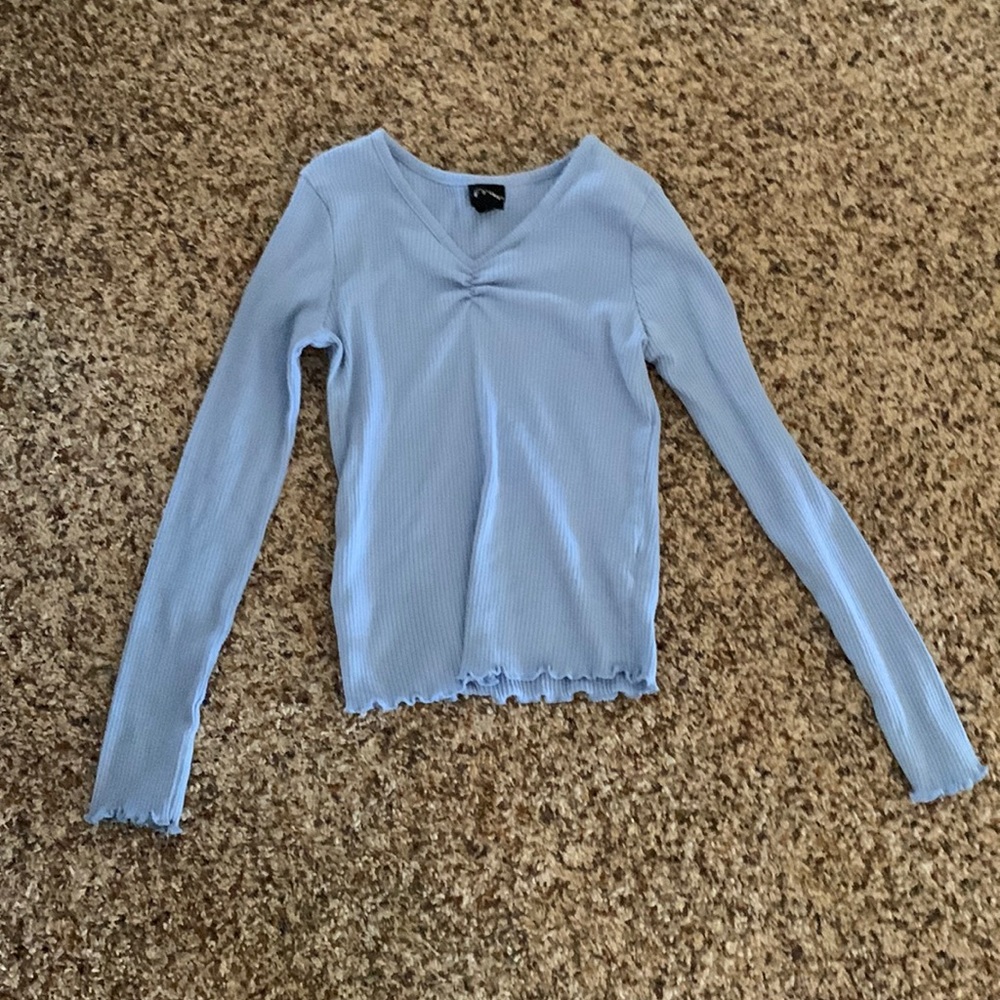 Never worn but accidentally took the tag of really cool blue.